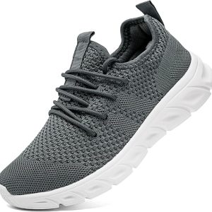 Ultra-Lightweight Breathable Mesh Walking Shoes - Grey